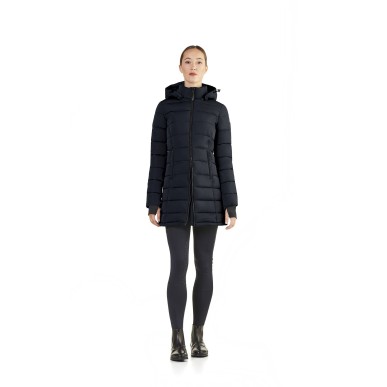 Parka longue matelassée Era capuche amovible Ego7