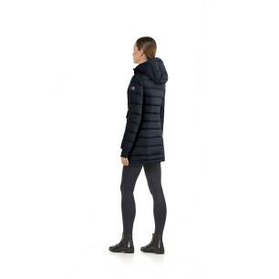 Parka longue matelassée Era capuche amovible Ego7