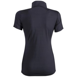 Polo technique manches courtes pour femme Harry's horse Paris noir