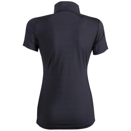 Polo technique manches courtes pour femme Harry's horse Paris noir