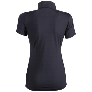 Polo technique manches courtes pour femme Harry's horse Paris noir