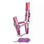 Licol et Longe Harry's horse Diva violet rose