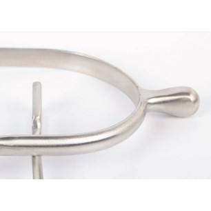 Éperons bouton inox brossé harry's horse