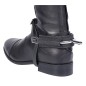 Gaine de protection pour éperons Harry's horse noire pailletée