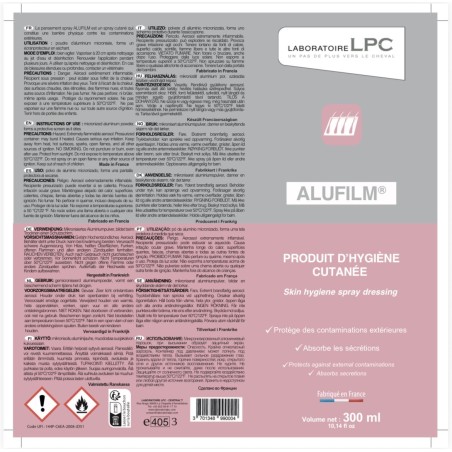 Spray soins Alufilm Laboratoire LPC - 300ml
