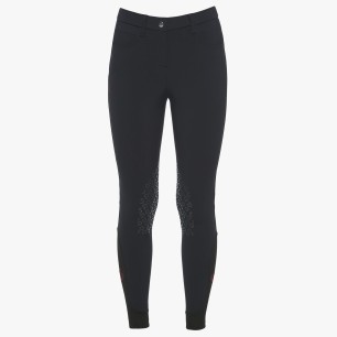 Pantalon fille Cavalleria Toscana Bleu - knee grip 7001