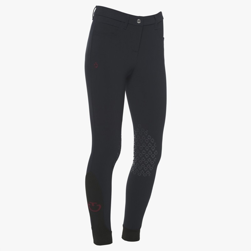 Pantalon fille Cavalleria Toscana Bleu - knee grip 7001 Pantalon fille Cavalleria Toscana Bleu - knee grip 7001
