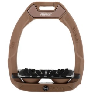 Flex on-Etriers-Safe-On marron clair