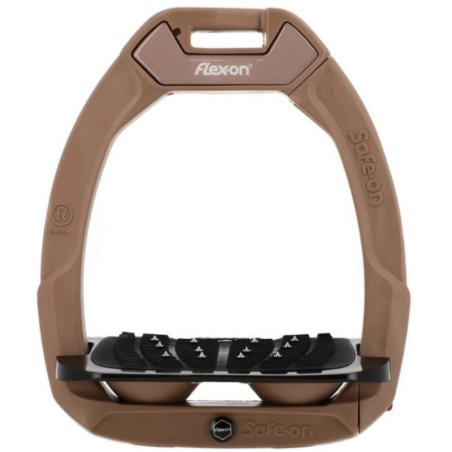 Flex on-Etriers-Safe-On marron clair