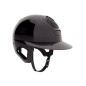 Casque Voronoï full protection black glossy visière longue Freejump Casque Voronoï full protection black glossy visière longue Freejump
