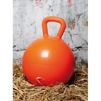Jouet pour chevaux Harry's horse ballon orange
