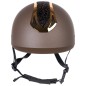 Casque Harry's Horse Pro F2 Matt Crystal marron Casque Harry's Horse Pro F2 Matt Crystal marron