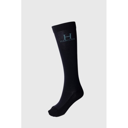 Chaussettes Harcour Badminton Rider - Marine/Paon