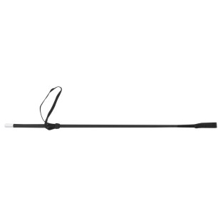 Cravache Whip & Go en fibre de verre noire