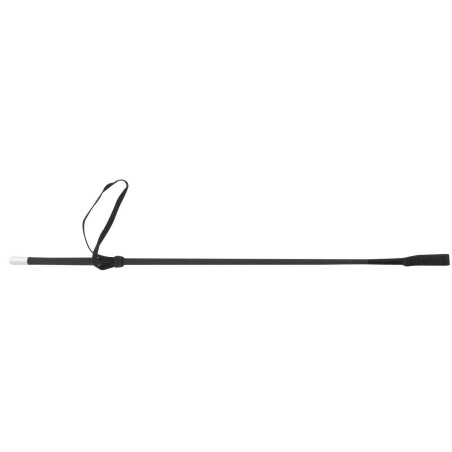 Cravache Whip & Go en fibre de verre noire