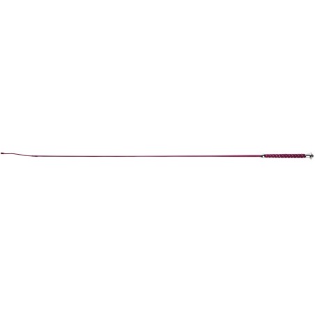 Cravache de dressage Whip & Go Points bordeaux
