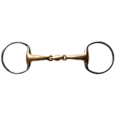 Mors Stübben à olives double brisure - cuivre