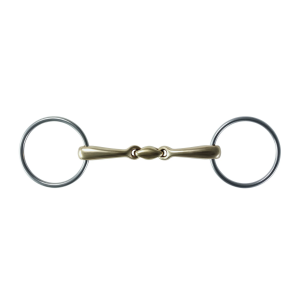 Mors Stübben à anneaux en cuivre double brisure