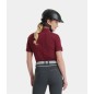 Polo manches courtes Horse pilot Aeromesh Dark red Polo manches courtes Horse pilot Aeromesh Dark red