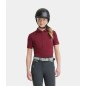 Polo manches courtes Horse pilot Aeromesh Dark red Polo manches courtes Horse pilot Aeromesh Dark red