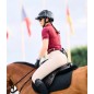 Polo manches courtes Horse pilot Aeromesh Dark red Polo manches courtes Horse pilot Aeromesh Dark red