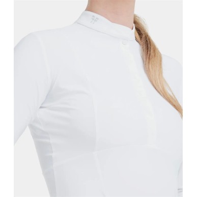 Chemise Manches Longues Blanc Femme Horse Pilot Aerolight