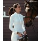 Chemise Manches Longues Blanc Femme Horse Pilot Aerolight Chemise Manches Longues Blanc Femme Horse Pilot Aerolight