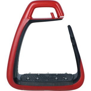 Étriers Soft'Up Classic Pearl Freejump rouge/noir