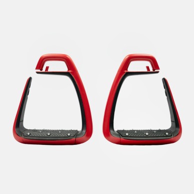 Étriers Soft'Up Classic Pearl Freejump rouge/noir
