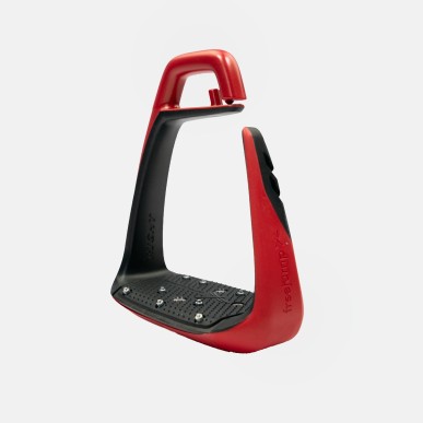 Étriers Soft'Up Classic Pearl Freejump rouge/noir