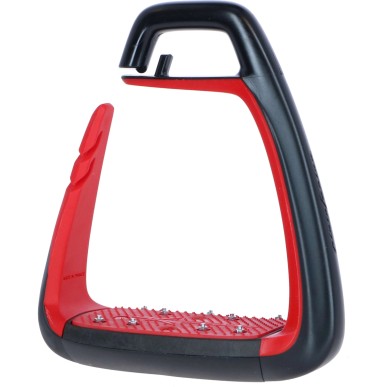 Étriers Soft'Up Classic Pearl Freejump noir/rouge
