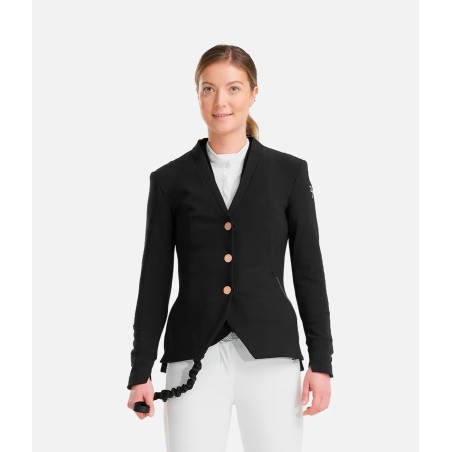 Veste de concours Femme Noire Horse Pilot Aerotech