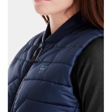 Doudoune sans manches chauffante Horse Pilot E-Kelvin marine