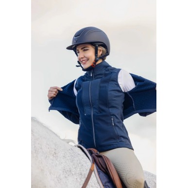 Veste Holly Femme Bleu Marine Equi-Thème