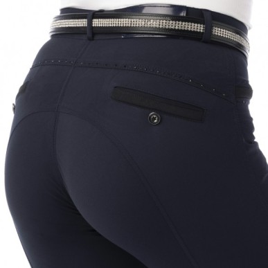 Pantalon Safir Femme Marine/Noir Equi-thème