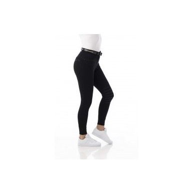 Pantalon Safir Femme Noir/Bleu Equi-thème