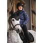 Veste Je t'aime Femme Bleu/Gris Equithème - Nelly Veste Je t'aime Femme Bleu/Gris Equithème - Nelly