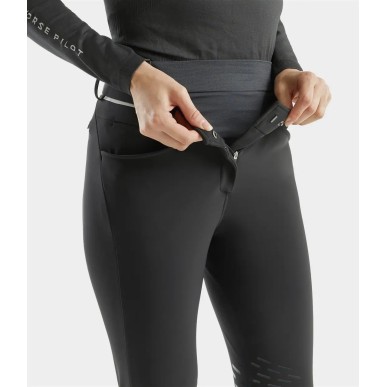 Sous pantalon thermique Horse pilot Optimax gris métal