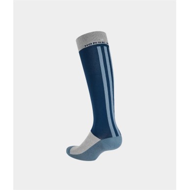 Lot de 2 paires de chaussettes Horse pilot Light socks unisex Marine