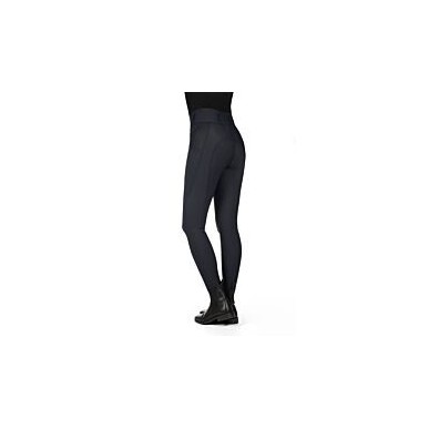 Legging d'équitation Noir Femme HKM Taille Haute