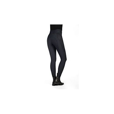 Legging d'équitation Noir Femme HKM Taille Haute