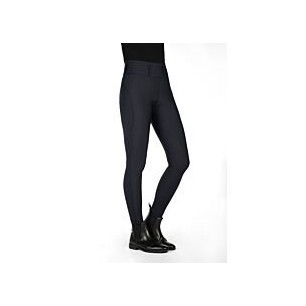 Legging d'équitation Noir Femme HKM Taille Haute