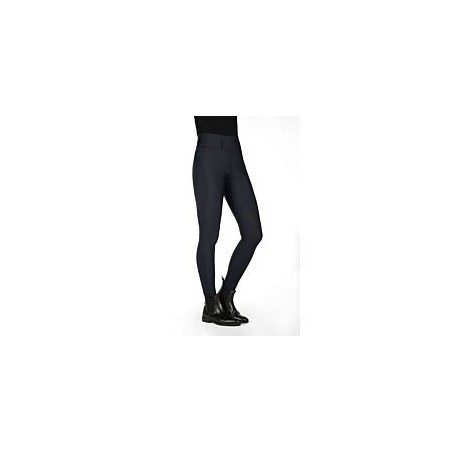 Legging d'équitation Noir Femme HKM Taille Haute