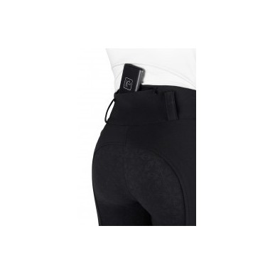 Pantalon chauffant Noir Femme Equithème Heated - Sierra