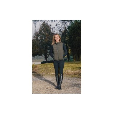 Pantalon chauffant Noir Femme Equithème Heated - Sierra