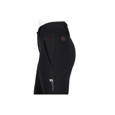 Pantalon chauffant Noir Femme Equithème Heated - Sierra