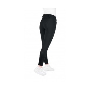 Pantalon chauffant Noir Femme Equithème Heated - Sierra