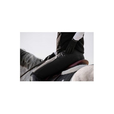 Pantalon chauffant Noir Femme Equithème Heated - Sierra