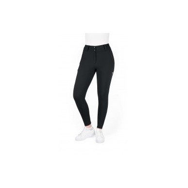 Pantalon chauffant Noir Femme Equithème Heated - Sierra