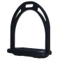 Étriers en aluminium noir HKM adulte Étriers en aluminium noir HKM adulte